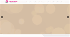 Desktop Screenshot of maquillajeprofesionalmexico.com