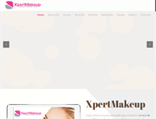 Tablet Screenshot of maquillajeprofesionalmexico.com